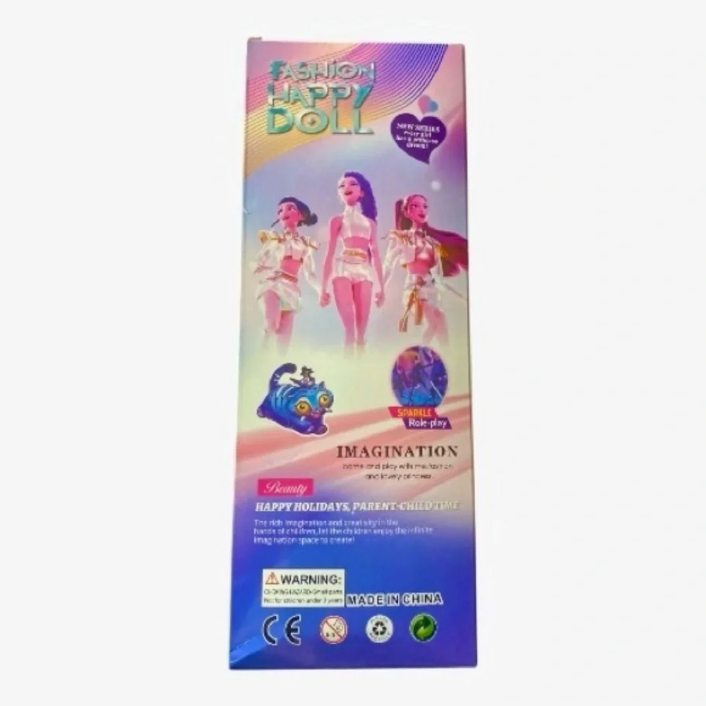 NWT-KPOP DEMON HUNTERS-MIRA SINGING DOLL & PUFFY MEMO BOOK WITH PEN